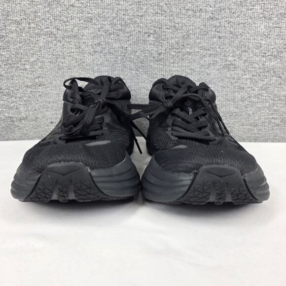 HOKA ONE ONE BONDI 8 WIDE MEN'S RUNNING SHOES – SIZE 8.5 – BLACK – MAX CUSHION - Picture 8 of 10